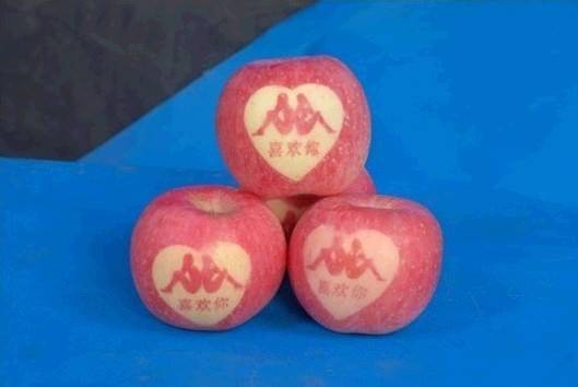 贴字苹果