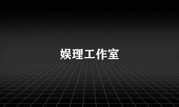 娱理工作室