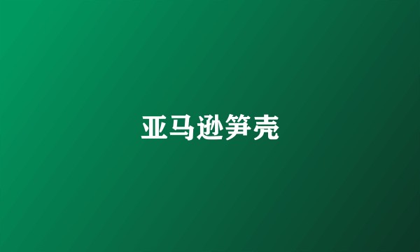 亚马逊笋壳