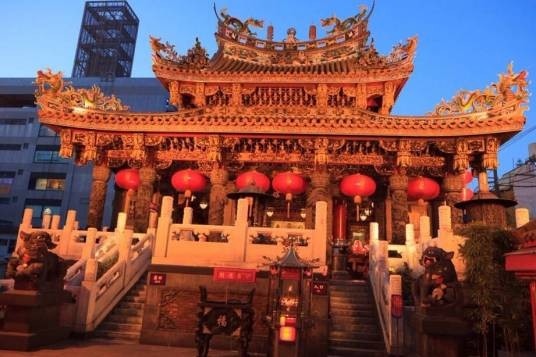 日本横滨中华街妈祖庙