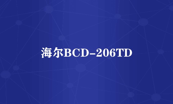 海尔BCD-206TD