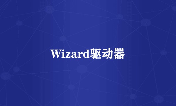 Wizard驱动器
