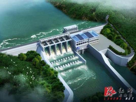 落水洞水电站（湖南省龙山县落水洞水电站）