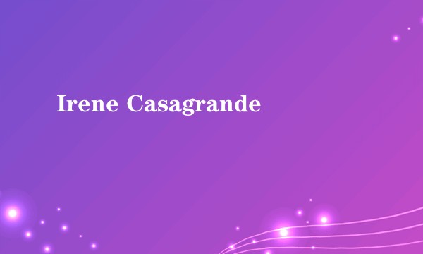 Irene Casagrande