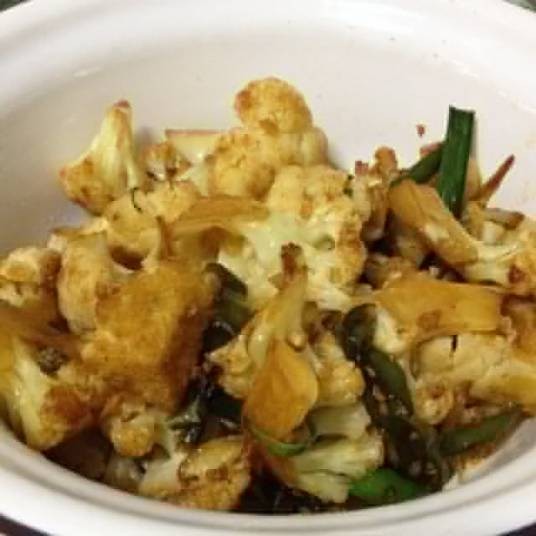 干煸孜然花菜