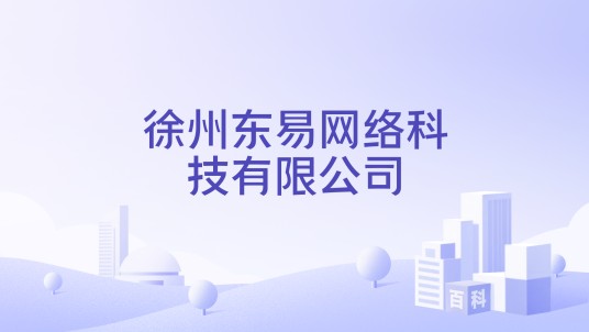 徐州东易网络科技有限公司