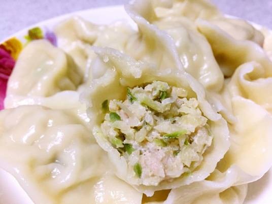 大肉萝卜馅饺子