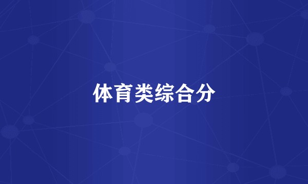 体育类综合分