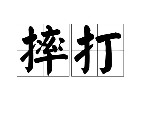 摔打（词语）