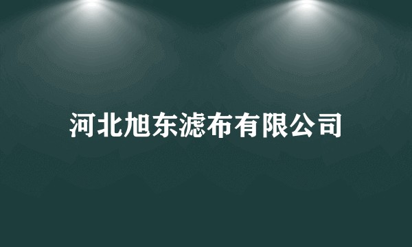 河北旭东滤布有限公司