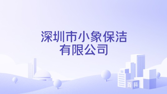 深圳市小象保洁有限公司