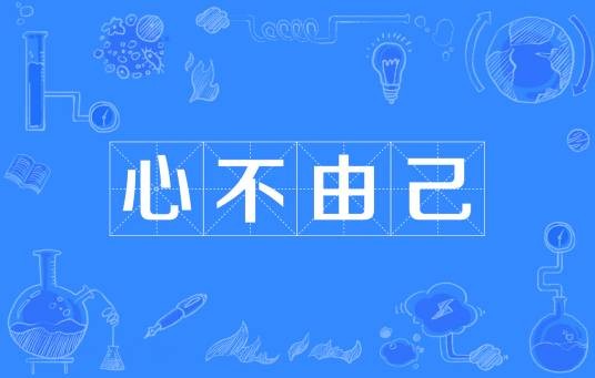 心不由己（汉语词语）