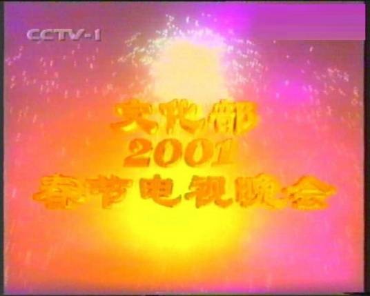 2001年文化部春节电视晚会