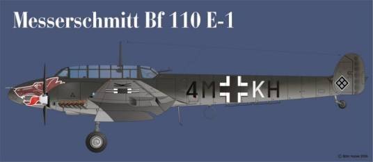 Bf110战斗机