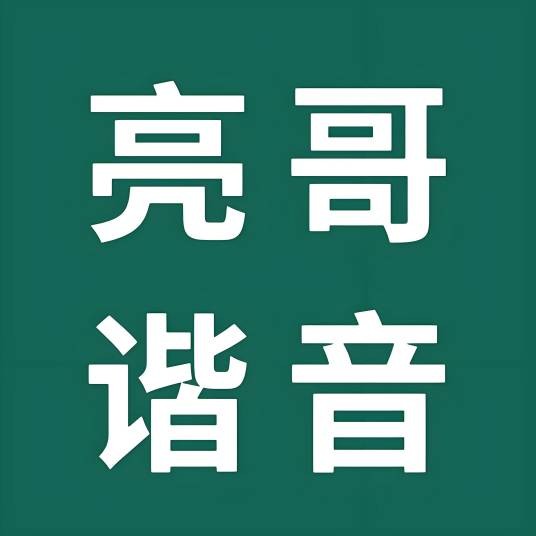 亮哥谐音