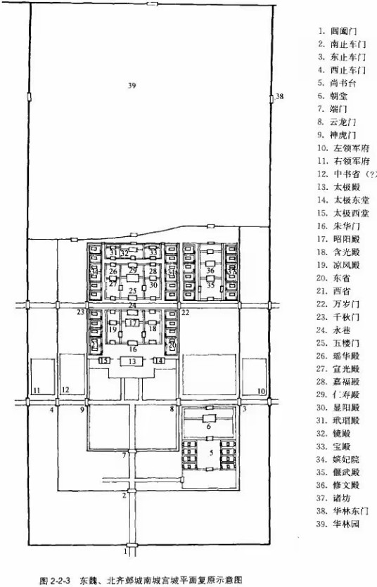 东魏、北齐邺城宫城