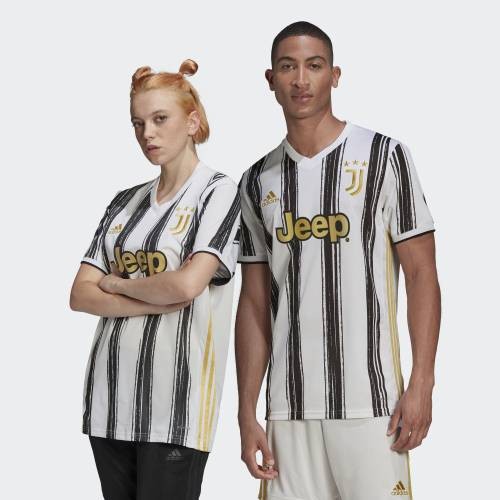 JUVE H JSY尤文图斯主场球迷版运动短袖球衣