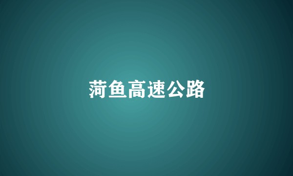 菏鱼高速公路