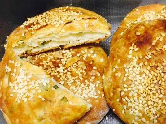 葱香烧饼