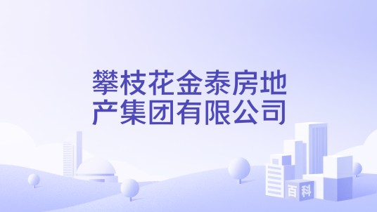 攀枝花金泰房地产集团有限公司