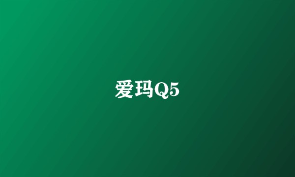 爱玛Q5