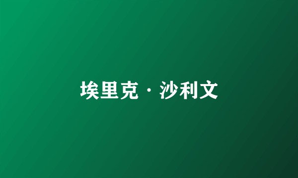埃里克·沙利文