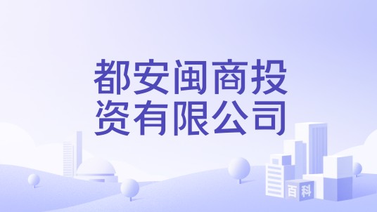 都安闽商投资有限公司
