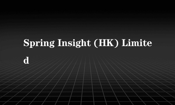 Spring Insight (HK) Limited