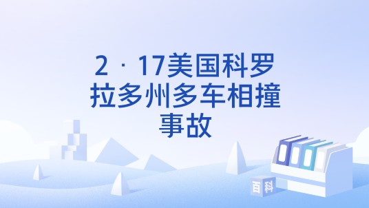 2·17美国科罗拉多州多车相撞事故