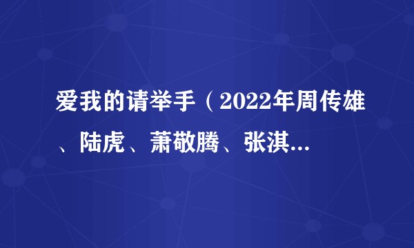 爱我的请举手（2022年周传雄、陆虎、萧敬腾、张淇演唱的歌曲）
