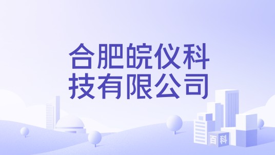 合肥皖仪科技有限公司