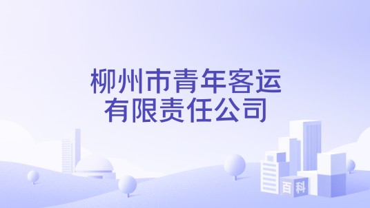 柳州市青年客运有限责任公司
