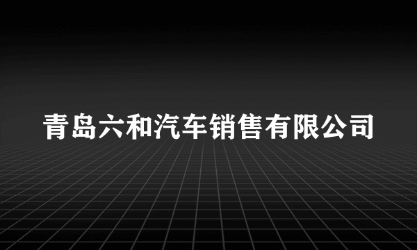 青岛六和汽车销售有限公司