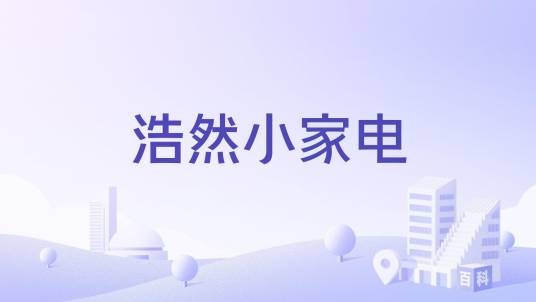浩然小家电