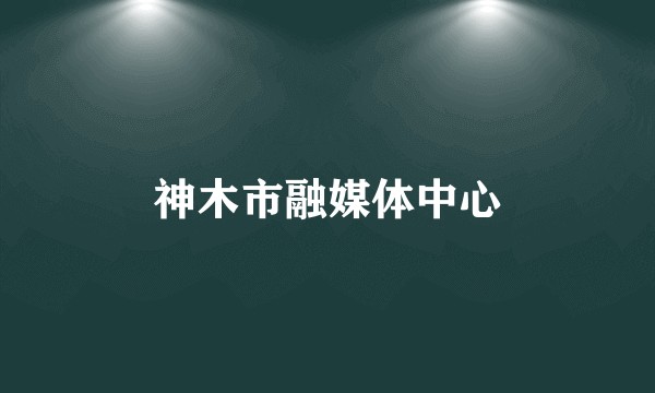 神木市融媒体中心