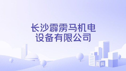 长沙霹雳马机电设备有限公司