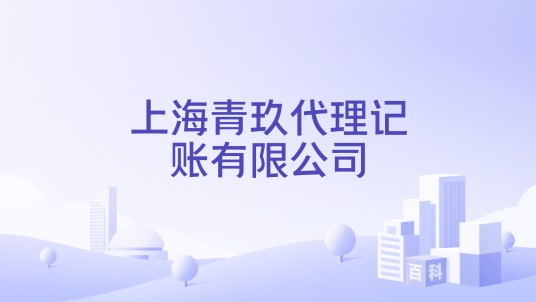 上海青玖代理记账有限公司