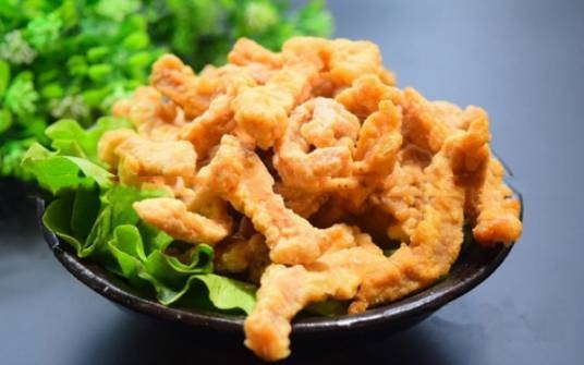 现炸酥肉