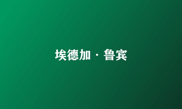 埃德加·鲁宾