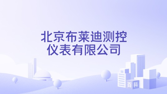 北京布莱迪测控仪表有限公司