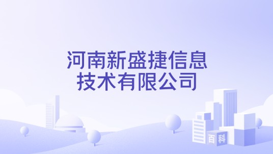 河南新盛捷信息技术有限公司