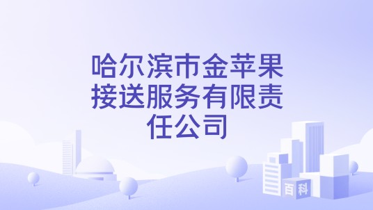 哈尔滨市金苹果接送服务有限责任公司
