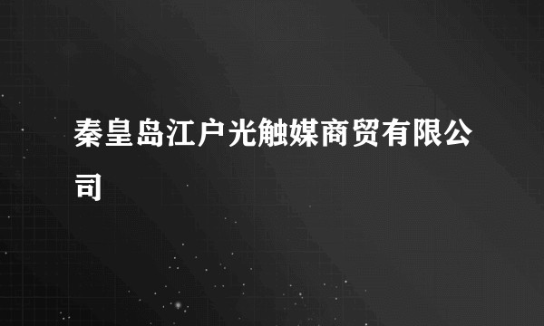 秦皇岛江户光触媒商贸有限公司