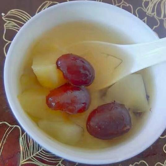 苹果红枣水