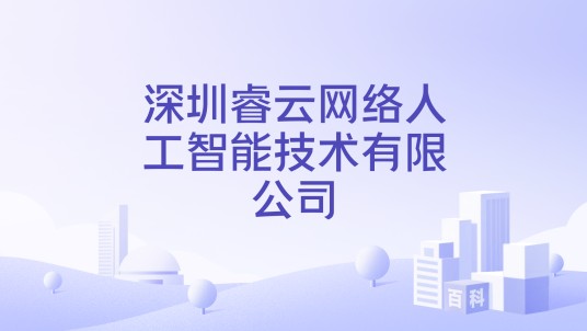 深圳睿云网络人工智能技术有限公司