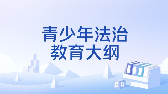 青少年法治教育大纲