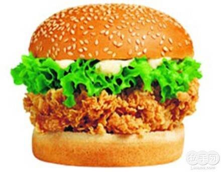 双层鸡腿堡