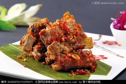 干煸椒盐排骨