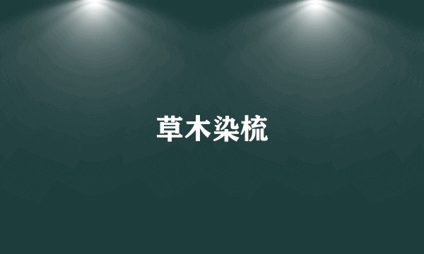 草木染梳