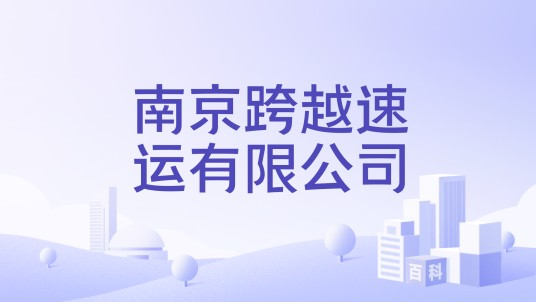 南京跨越速运有限公司